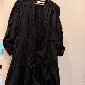 Nordstrom Black Long Sleeve Dress